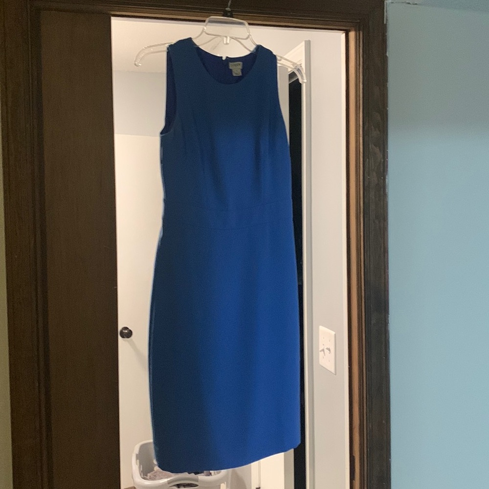 Womens J Crew size ZERO dress in blue